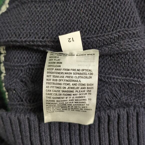 JW Anderson x Uniqlo Cricket Cardigan Sweater Cotton Linen XL Cable Knit - Picture 8 of 9